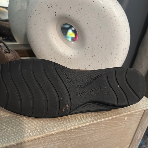 Clarks Brown Suede Chukka Boots Casual‎ - Picture 5 of 6